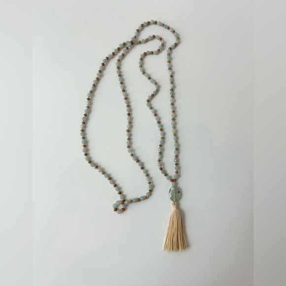 Mala necklace. Semi precious faceted stones - Picture 2 of 3